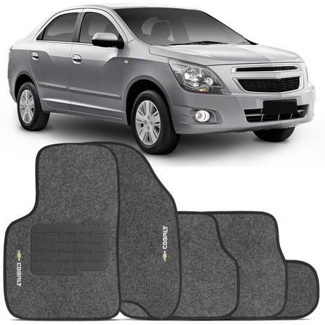 Jogo de Tapete Carpete Chevrolet Cobalt 2011 a 2018 Grafite Bordado 5 Peças - Top gear Menor preço em Jogo de Tapete Carpete Chevrolet Cobalt 2011 a 2018 Grafite Bordado 5 Peças - Top gear