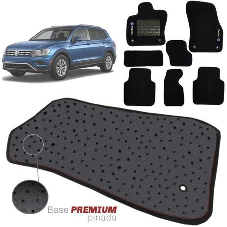 Jogo de Tapete Carpete Tevic Pinado Volkswagen Tiguan 2018 19 Impermeável Lavável Logo Bordado 5 Peças Menor preço em Jogo de Tapete Carpete Tevic Pinado Volkswagen Tiguan 2018 19 Impermeável Lavável Logo Bordado 5 Peças