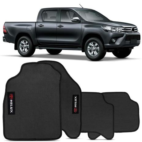 Tapete borracha hilux cabine dupla Clearance