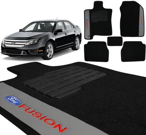 Jogo de Tapetes Carpete Ford Fusion 2011 a 2013 Preto Bordado 5 Peças - Ecotap Menor preço em Jogo de Tapetes Carpete Ford Fusion 2011 a 2013 Preto Bordado 5 Peças - Ecotap