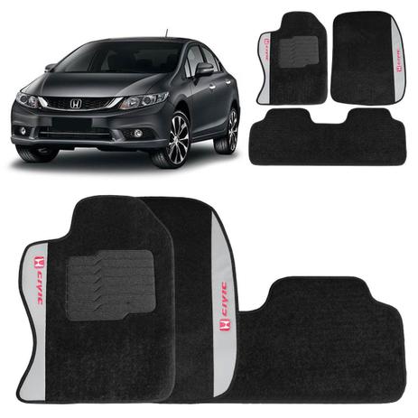 Jogo De Tapetes Carpete New Civic 2014 a 2016 Preto Bordado 3 Peças - Ecotap é ruim? Jogo De Tapetes Carpete New Civic 2014 a 2016 Preto Bordado 3 Peças - Ecotap é boa?