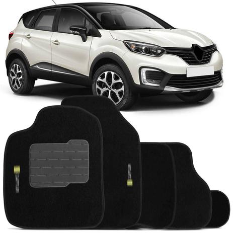Jogo de Tapetes Carpete Renault Captur 17 e 18 Preto Bordado com Base Antiderrapante Emborrachada - Top gear é ruim? Jogo de Tapetes Carpete Renault Captur 17 e 18 Preto Bordado com Base Antiderrapante Emborrachada - Top gear é boa?