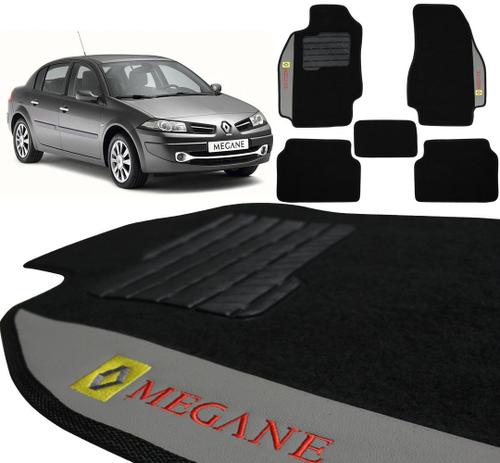 Jogo de Tapetes Carpete Renault Megane 2007 a 2011 Preto Bordado 5 Peças - Ecotap é boa?