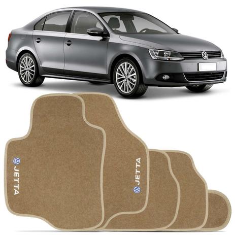 Jogo de Tapetes Carpete VW Jetta 2011 a 2014 Bege Bordado 5 Peças - Top gear é boa?