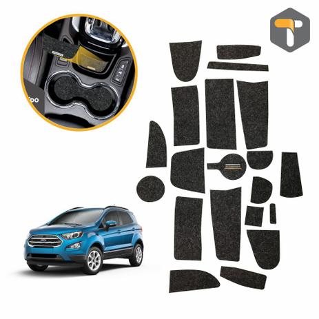 Jogo de Tapetes Ford Ecosport 2018 Porta Objetos Menor preço em Jogo de Tapetes Ford Ecosport 2018 Porta Objetos