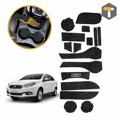 Jogo de Tapetes Grand Siena (Automático) 2012 2013 2014 2015 2016 2017 2018 Porta Objetos - Fiat Menor preço em Jogo de Tapetes Grand Siena (Automático) 2012 2013 2014 2015 2016 2017 2018 Porta Objetos - Fiat