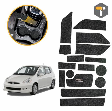 Jogo de Tapetes Honda Fit 2004 2005 2006 2007 2008 Porta Objetos é boa?