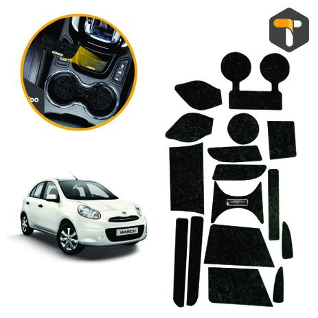 Jogo de Tapetes Nissan March 2011 2012 2013 2014 2015 2016 2017 2018 Porta Objetos Menor preço em Jogo de Tapetes Nissan March 2011 2012 2013 2014 2015 2016 2017 2018 Porta Objetos