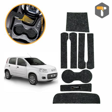 Jogo de Tapetes Novo Uno 2010 2011 2012 2013 2014 Porta Objetos - Fiat Menor preço em Jogo de Tapetes Novo Uno 2010 2011 2012 2013 2014 Porta Objetos - Fiat