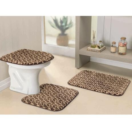 Jogo de Tapetes para Banheiro Antiderrapante Girafa 3 Peças - Guga é ruim? Jogo de Tapetes para Banheiro Antiderrapante Girafa 3 Peças - Guga é boa?