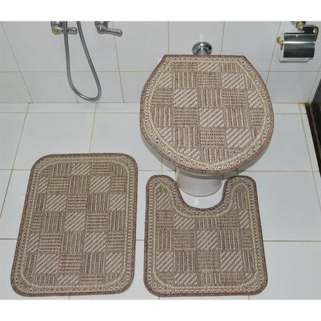 Jogo de Tapetes Para Banheiro Sisal Natural Look SL1214-2 3 Peças  Rayza é boa?