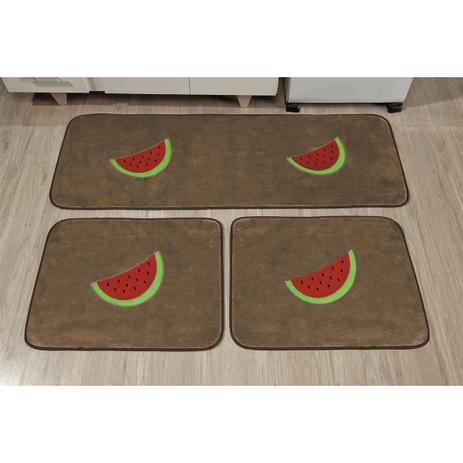 Jogo de Tapetes Para Cozinha Melancia Castor 3 Peças - Guga tapetes é ruim? Jogo de Tapetes Para Cozinha Melancia Castor 3 Peças - Guga tapetes é boa?