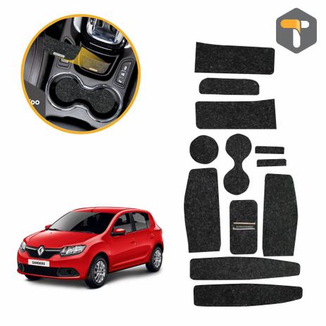 Jogo de Tapetes Renault Sandero 2015 2016 2017 2018 Porta Objetos é boa?