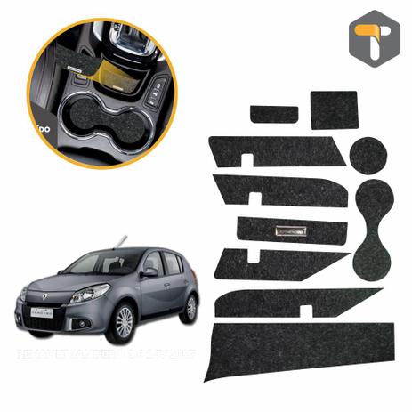 Jogo de Tapetes Sandero 2007 2008 2009 2010 2011 2012 2013 2014 Porta Objetos - Renault Menor preço em Jogo de Tapetes Sandero 2007 2008 2009 2010 2011 2012 2013 2014 Porta Objetos - Renault