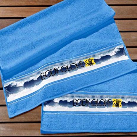 Jogo de Toalha Buettner Felpudo com Transfer Azul 2 Peças Body Glove Mar é boa?