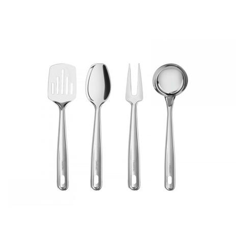 Jogo de Utensílios Inox 4 Peças Extrata Tramontina Menor preço em Jogo de Utensílios Inox 4 Peças Extrata Tramontina