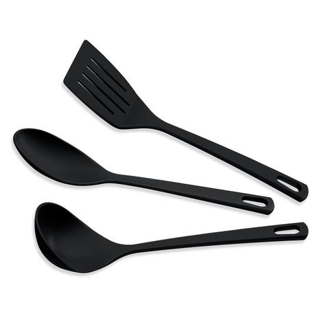 Jogo de Utensílios Nylon 3 Peças - Tramontina é ruim? Jogo de Utensílios Nylon 3 Peças - Tramontina é boa?
