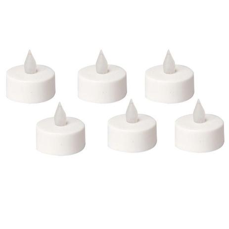 Jogo de Velas Rechaud Essencial Led Off White 2x4cm 6 Peças - Home Style Menor preço em Jogo de Velas Rechaud Essencial Led Off White 2x4cm 6 Peças - Home Style