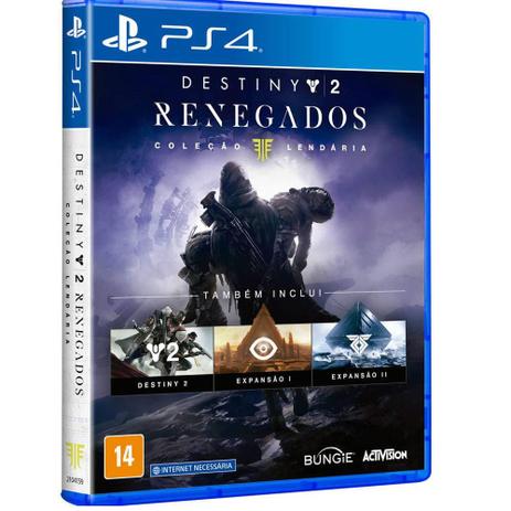 Jogo Destiny 2 Renegados Coleção Lendaria - PS4 - Ubisoft Menor preço em Jogo Destiny 2 Renegados Coleção Lendaria - PS4 - Ubisoft