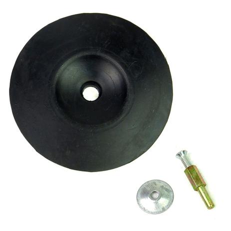 Jogo Disco de Borracha 5 Pol Lixadeira e Politriz + Adaptador 1/4 - 1000 kits Menor preço em Jogo Disco de Borracha 5 Pol Lixadeira e Politriz + Adaptador 1/4 - 1000 kits