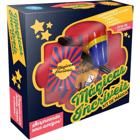 Jogo Diverso KIT Magicas Incriveis - Dcl Menor preço em Jogo Diverso KIT Magicas Incriveis - Dcl