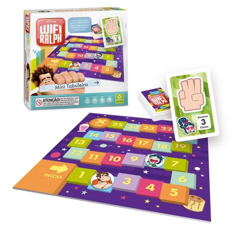 Jogo do Tabuleiro - WiFi Ralph - Copag Menor preço em Jogo do Tabuleiro - WiFi Ralph - Copag