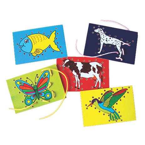Jogo educativo alinhavo de animais carimbras Menor preço em Jogo educativo alinhavo de animais carimbras