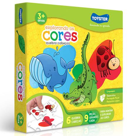 Jogo Educativo - Explorando as Cores - Toyster Menor preço em Jogo Educativo - Explorando as Cores - Toyster