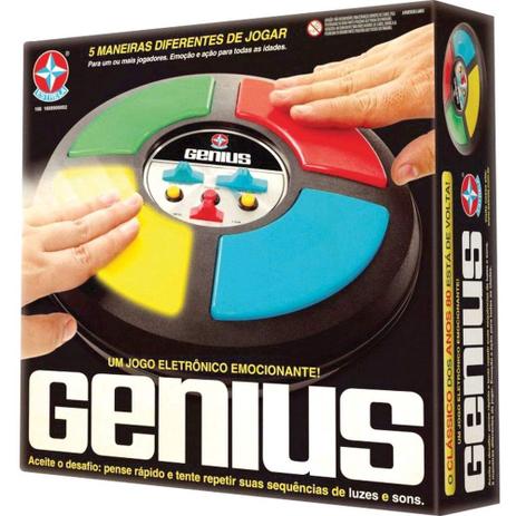 Jogo eletrônico Genius - Estrela é boa?