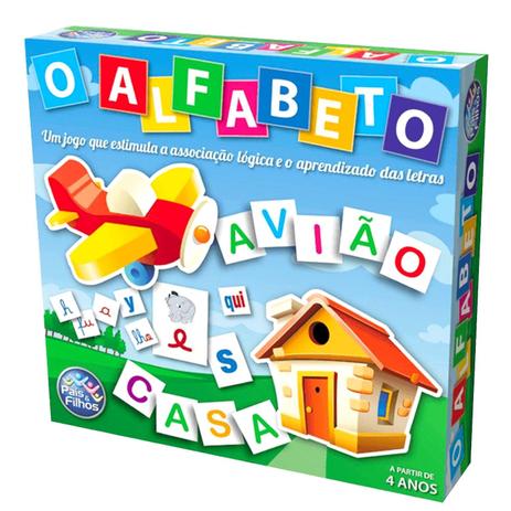 Jogo Escolar O Alfabeto 599 Cartas - Pais E Filhos - Pais & Filhos Menor preço em Jogo Escolar O Alfabeto 599 Cartas - Pais E Filhos - Pais & Filhos