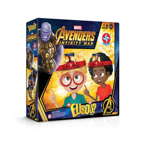 Jogo Eu Sou Vingadores Guerra Infinita - Estrela 