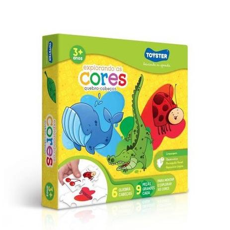 Jogo Explorando as Cores Toyster 2365 Menor preço em Jogo Explorando as Cores Toyster 2365