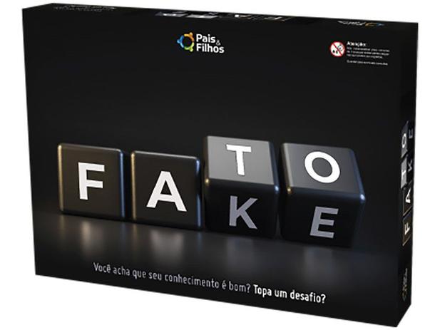 Jogo Fato Fake Tabuleiro - Pais & Filhos