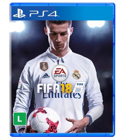 JOGO Fifa 18 Ps4 Mídia Física - ORIGINAL - Ea Menor preço em JOGO Fifa 18 Ps4 Mídia Física - ORIGINAL - Ea