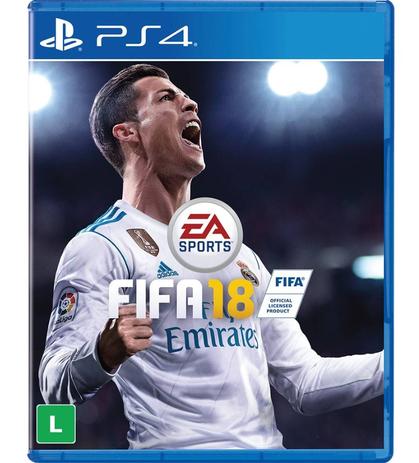 Jogo Fifa 2018 PS4 BR-Eas Menor preço em Jogo Fifa 2018 PS4 BR-Eas