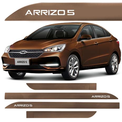 Jogo Friso Lateral Chery Arrizo 5 Marrom - Kl store Menor preço em Jogo Friso Lateral Chery Arrizo 5 Marrom - Kl store