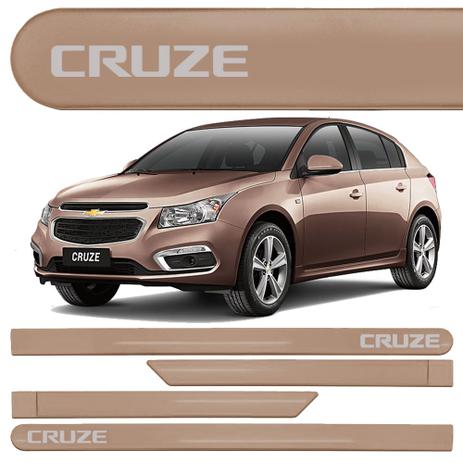 Jogo Friso Lateral Chevrolet Cruze Hatch Sedan Cinza Aztec - Kl store Menor preço em Jogo Friso Lateral Chevrolet Cruze Hatch Sedan Cinza Aztec - Kl store