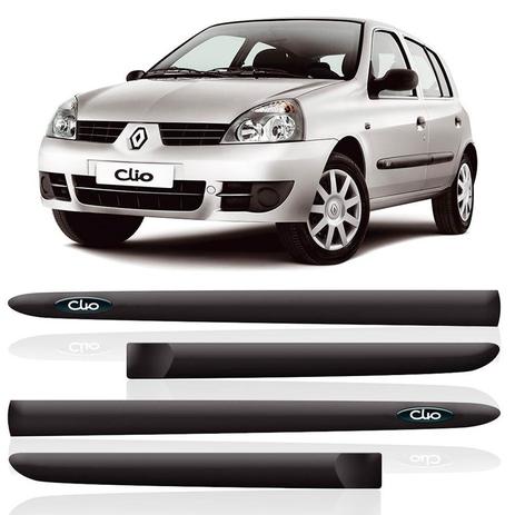Jogo Friso Lateral Personalizado Clio 4 Portas 2000 A 2011 - Sanfil Menor preço em Jogo Friso Lateral Personalizado Clio 4 Portas 2000 A 2011 - Sanfil