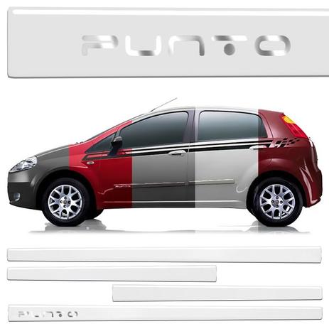 Jogo Friso Lateral Punto Novo Resinado Incolor - Ura Menor preço em Jogo Friso Lateral Punto Novo Resinado Incolor - Ura