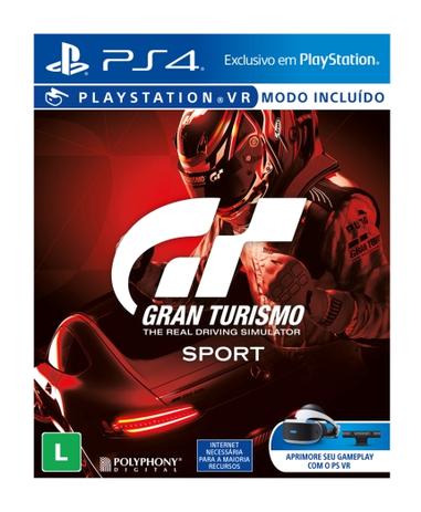 Jogo Gran Turismo Sport Gt Ps4 Blu-ray Lacrado - Playstation - sony brasil é boa?