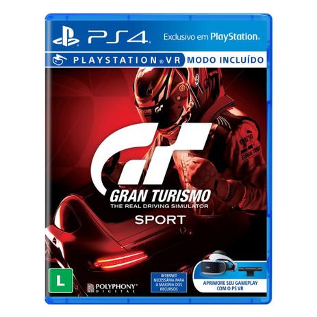 Jogo Gran Turismo Sport Playstation 4 - Sony Menor preço em Jogo Gran Turismo Sport Playstation 4 - Sony