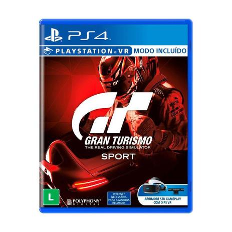 Jogo Gran Turismo Sport - PS4 - Sony Menor preço em Jogo Gran Turismo Sport - PS4 - Sony