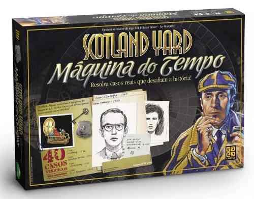 Jogo Grow Scotland Yard Máquina Do Tempo 40 Casos Verídicos Menor preço em Jogo Grow Scotland Yard Máquina Do Tempo 40 Casos Verídicos