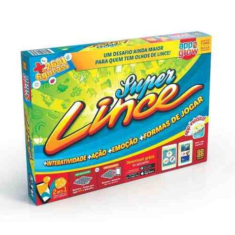 Jogo Grow Super Lince App Original + 260 Figuras Menor preço em Jogo Grow Super Lince App Original + 260 Figuras