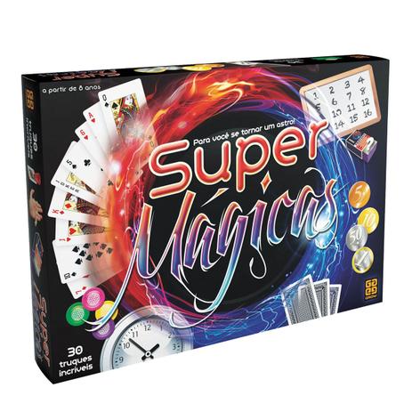 Jogo Grow Super Mágicas 30 Truques Menor preço em Jogo Grow Super Mágicas 30 Truques