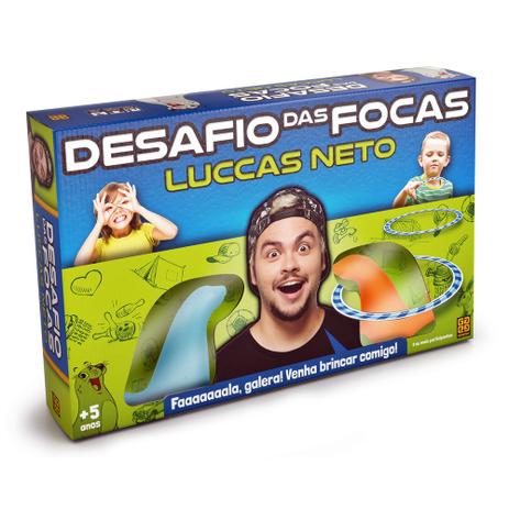 Jogo Infantil Desafio Das Focas Lucas Neto - Grow Menor preço em Jogo Infantil Desafio Das Focas Lucas Neto - Grow