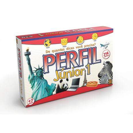 Jogo Infantil Perfil Júnior 1 - Grow Menor preço em Jogo Infantil Perfil Júnior 1 - Grow