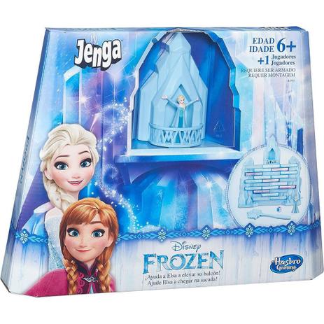 Jogo Jenga Frozen - B4503 - Hasbro Menor preço em Jogo Jenga Frozen - B4503 - Hasbro