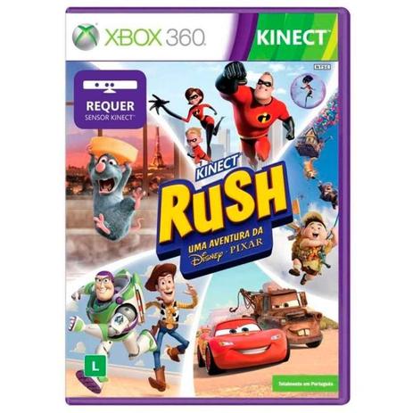 Jogo Kinect Rush: Uma Aventura da Disney Pixar - Xbox 360 - Microsoft Menor preço em Jogo Kinect Rush: Uma Aventura da Disney Pixar - Xbox 360 - Microsoft