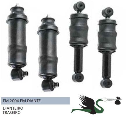Jogo Kit Amortecedor Bolsa Pneumática Dianteira E Traseira Cabine Volvo Fm 2004 Em Diante - Suspentech Menor preço em Jogo Kit Amortecedor Bolsa Pneumática Dianteira E Traseira Cabine Volvo Fm 2004 Em Diante - Suspentech